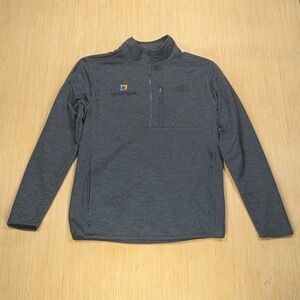 The North Face Windstream Pullover Gray Fleece‎ Jacket Gorpcore Mens Medium
